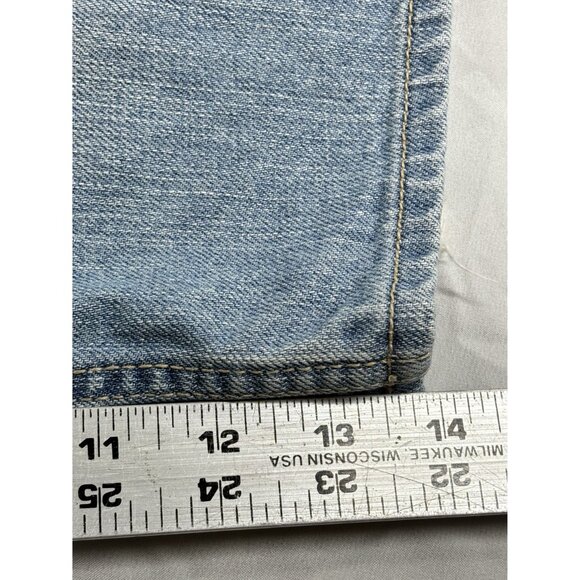 G Unit Jean Shorts Distressed Light Wash Men's 37 Jorts Y2K Baggy Skater Wide Le - Picture 9 of 10